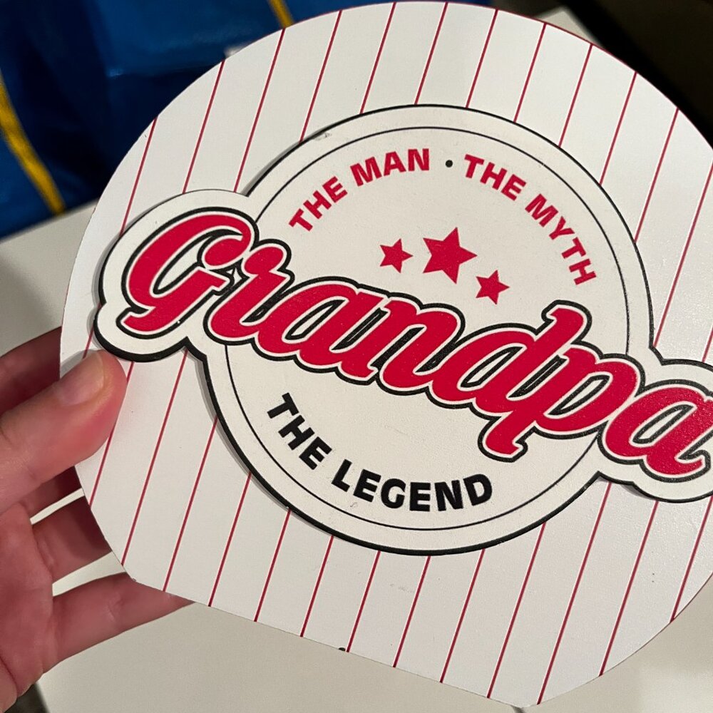 Grandpa / Grandfather Standing Decor (new!)‎ (h/x)